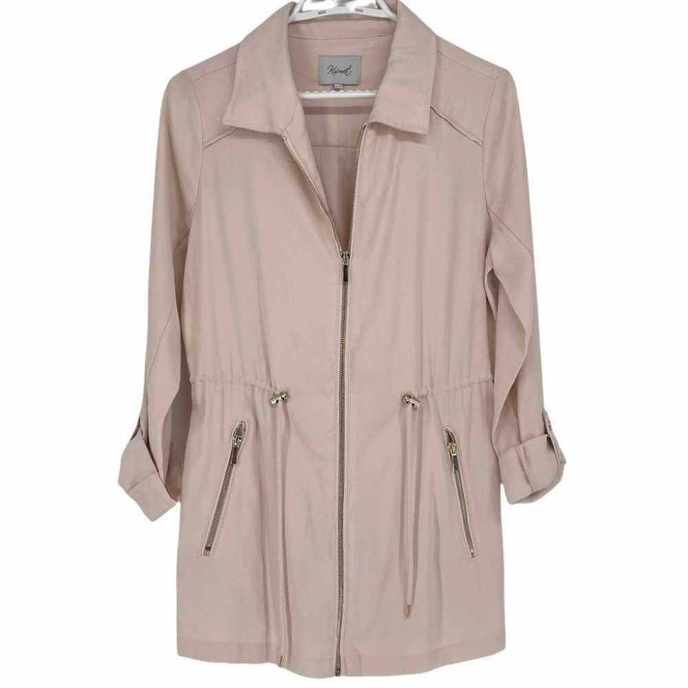 Kismet Pastel Pink Utility rayon soft Jacket  xs